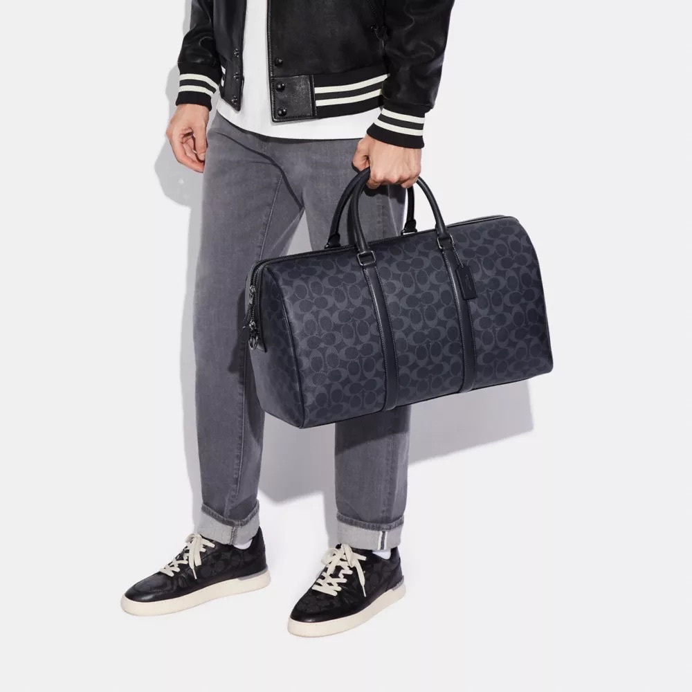 NWT！COACH VENTURER BAG IN SIGNATURE CANVAS (COACH C5305) fast shipping - Picture 14 of 15